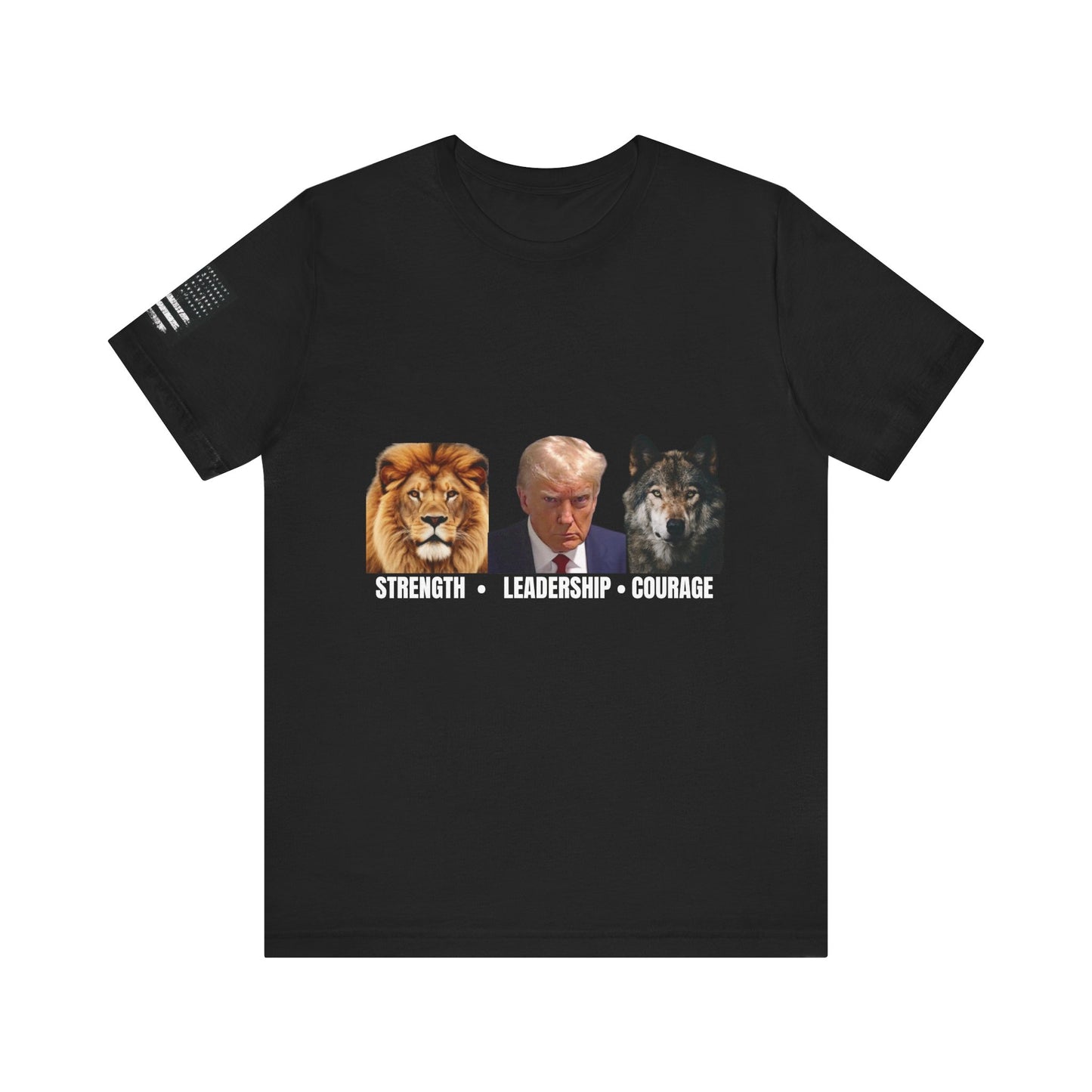 The Alpha Bloodline 1776 Pack Leader Tee — Trump • Lion • Wolf