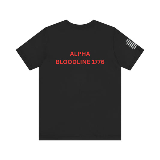 The Alpha Bloodline 1776 Pack Leader Tee — Trump • Lion • Wolf